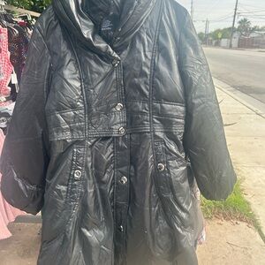 Women's Black Quilted Jacket